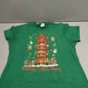 Merry Christmas Heifer Highland Cows Lover Men Women Kid T-Shirt L