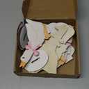 8Pcs One Silly Goose Wood Table Centerpiece Pink Bow Goose Tabletop Detachable Sign Tiered Tray Decor for Baby Shower Gender Reveal Birthday Photo Props Party Favor Supplies