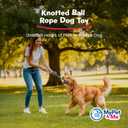 My Pet & Me - Durable Knotted Rope Dog Toy (13 Inch) - Playful Chew Toy for Puppies & Active Dogs - Great for Tug of War, Teething, and Interactive Play - Ideal for Indoor & Outdoor Fun