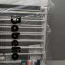 Babelio 29-55" Extra Wide Baby Gate with Door, PressGuard P7, White