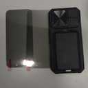 SSLOTSCASE for iPhone 17 Pro Case with 2X Privacy Screen Protector, Card Holder & Kickstand & Slide Camera Lens Cover & Camera Stand & Wallet, Military-Grade Phone Case Cover for iPhone 17 Pro, Black