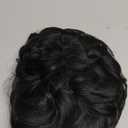 Short Wigs For Black Women Pixie Cut Short Black Curly Pixie Wigs Layered Heat Resistant Wigs Pixie Cut Wig For Black Women Natural Wavy Wig with Bangs,(Black)