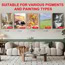 Canvas for Painting 11x14 Inch, 8 Pack Canvas Boards for Painting, 100% Cotton Blank Painting Canvas Oil Acrylic Watercolor Pouring Paint for Kids, Beginners, Artists