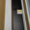 Danya B. Cantilever Cubby Decorative Modern Wall Mount Shelf  Horizontal or Vertical (Black)