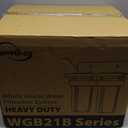 iSpring WGB21BM 2-Stage Whole House Water Filtration System, 10 x 4.5 Carbon Block and Iron & Manganese Reducing Filters, 1" Ports