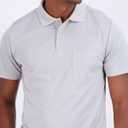 Real Essentials 3 Pack: Mens Short Sleeve Dry-Fit Collared Polo Shirt with Pocket - Active Casual (Available Big & Tall) (XXXL)
