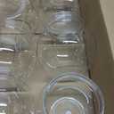 12 Pack 26 oz Plastic Fish Bowls Mini Clear Fish Bowls Small Round Fishbowl Aquarium Bulk for Centerpieces Home Decor Party Favors