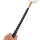 Peanut Picker Chicken Egg Grabber Nut Gatherer Stainless Steel Foldable Pole Separator Potato Picking Tool for Elderly Farmer Poultry Nest Coop