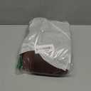 Suede Shoulder Bags For Women Crossbody Bag Suede Tote Bag Satchels Slouchy Work Purses Crescent Handbag Fall Top Handle (Coffee)