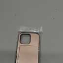 ATRAING Compatible with iPhone 16 Pro Case with Card Holder Dual Layer Heavy Duty Protective Shockproof Hidden Card Slot Slim Wallet Phone Cover for 16 Pro for Women&Men 6.3 inch Rosegold