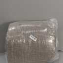 Chair Cushions for Dining Chairs, Non Slip Chair Pads with Ties and Washable Covers, Memory Foam Kitchen Chair Cushions Set of 6, 16"X16"X2.5", Khaki