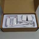 WiFi HaLow, Wireless Bridge 802.11ah, Wi-Fi Halo Point-to-Point Long Range Wireless Access with 2 DBi High-Gain Antenna, Ethernet Air Bridge Repeater Supports 2600 feet Outdoor Transmission Distance