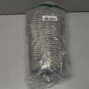 AuldHome Design Wall Hanging Pocket Basket; Woven Wicker Rustic Farmhouse Gray Washed Long Basket; 17 x 9 x 5 Inches