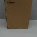 MOPALL 2 Pack Bathroom Trash Can with Lid, 3.6Gal + 2.4Gal Garbage Can with Pop-Up Lid, Small Trash Can Dog Proof, Slim Trash Bin Waste Basket for Toilet, Office, Bedroom, Living Room, Kitchen (White)