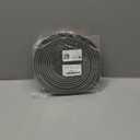 Floor Rubber Transition Strip Self Adhesive Carpet to Tile Transition Strip Edging Trim Strip for Threshold Transitions with a Height Less Than 5 mm/0.2in (Grey, 16.4FT)