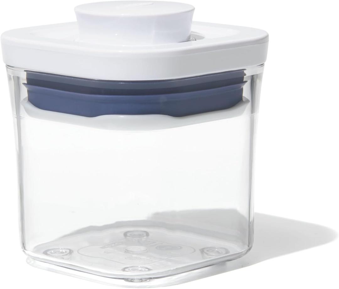 OXO Good Grips POP Container - Airtight Food Storage - Mini Square Mini 0.2 Qt Ideal for spices and dried herbs