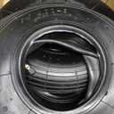 4 Sets 13'' 4.00-6 Replacement Tire and Inner Tube Set Heavy Duty 4.00-6 Tire and Wheel with TR13 Straight Valve Stem and Ribbed Treads, for Wheelbarrow Trolley Garden Wagon Wheels