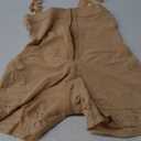 FeelinGirl Fajas Colombianas Shapewear for Women Post Surgery Compression Garment Tummy Control Shaper with Zipper Crotch (Large, Beige)