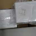 Suclain 2 Pcs Wall Mounted Organizer Non-Drilling Adhesive Floating Shelf White Wall Bin Organizer Hanging Storage Containers for Bedroom Bathroom Kitchen Office