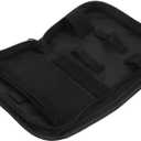 ERINGOGO Portable Black Organizer Bag Shockproof Travel Case for Blood Supplies Lightweight Medical Storage Pouch for Go Monitoring