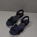 Skechers womens Ultra Flex 3.0 Sandal Never Better, Navy Size 8.5