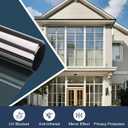 Ceramic Window Tinting Film - Superior Heat Rejection, Blocks 99% Harmful UV Rays, Enhances Privacy, Reduces Glare, Long-Lasting for Residential & Commercial Use (Ice Gray 29.3 Inch X 16.4 Feet)