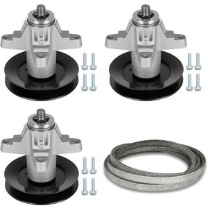 54" Deck Spindle Rebuild Kit for Cub Cadet LGTX 1054 SLT 1554 SLTX1054 SLTX 1054VT, Spindle Assembly 918-04125 618-04126 918-04126, 1 Belt 754-0642