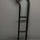 Hand Rails for Outdoor Steps & Elderly (Max 800LBS),U-Shape Wall Mount Stair Railing, Porch, Deck & Garden Grab Bar, Safety Handle for Garage, 1 Pack (Black)