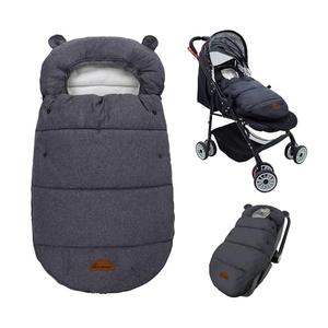 Universal Footmuff for Stroller, Baby Bunting Bags, Winter Windproof Warm Pram Footmuffs, Water Resistant Sleeping Bag with Hood for Strollers, Pushchairs, Prams, Car Seat, 30"*17.5"