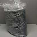 Acdyion Weighted Blanket Cover 48x72, Grey Minky Dot & Fleece Removable Duvet Cover with 12 Ties, Washable Fabric for 48x72 Weighted Blankets, Soft Minky and Cozy Fleece Dual-Sided Cover