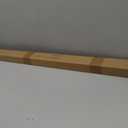 Heavy-duty Tension Curtain Rod, 43-63 Inch,Spring Closet Rod, for Windows or Shower, Easy to Install, No Drilling, No Rust, for Bathroom, Rod Diameter 1.26 Inches