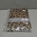 Seorsok Compatible with MacBook Pro 13 inch Case M2 2023,2022,2021-2016 A2338 M1 A2251 A2289 A2159 A1989 A1708 A1706,Leopard Print Soft Plush Skin Leather Plastic Hard Shell Case&Keyboard Cover,Brown