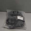 iMaylex Soft 100% Egyptian Cotton Zipper Pillow Case, Cozy and Lightweight Pillowcase, Set of 2, Black, Standard, 20" x 26"