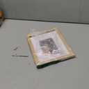 KINLINK 8x10 Picture Frame Natural, Solid Wood Frame with Acrylic Plexiglass for Pictures 4x6/5x7 with Mat or 8x10 without Mat, Tabletop and Wall Mounting Display Photo Frame 1 Pack