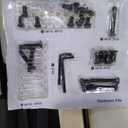 Novilla King Bed Frame and Headboard, King Bed Frame, Velvet Upholstered Bed Frames, No Box Spring Needed, Heavy Duty Feet, Easy Assembly, White Velvet