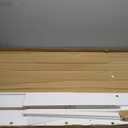 FOTOSOK Kids Bookshelf, Wall Mount 4-Tier Book Shelf Organizer for Toys and Books, Toy Storage Bookshelf in Bedroom, Living Room and Nursery, White