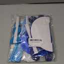 Birthday Decorations, Navy Blue Party Decorations for Boys Men - 20pcs Paper Pompoms Fan, Streamers, Lanterns,Garland, Happy Birthday Banner for BDAY Party Backdrop Decor