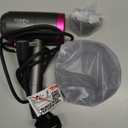 CONFU Ionic Blow Dryer 1600W, Portable Lightweight Fast Drying Negative Ion Hairdryer Blowdryer, 3 Heat Settings & Infinity Speed, with Diffuser and Concentrator Nozzle for Home & Travel (Grey)