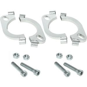 2.35 inch Split Flange Repair Kit, 2 Bolt 2.35"/60mm Exhaust Flange Flat Oval Split Flange Repair Replacement Kit, Pack of 2