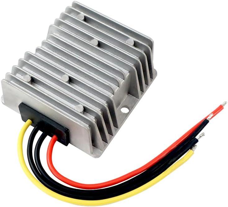 DC 12V Step Up to 24V Boost Converter 5A DC Voltage Regulator Power Converter Waterproof Module Transformer for Golf Cart Club Car Led Lights...