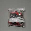 Ecation 50 Pcs Class of 2026 Graduation Keychains, White, Black, Red