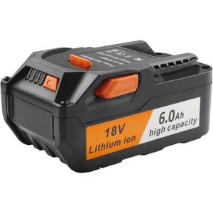 TREE.NB 18V 6.0Ah Lithium Battery - Replacement for Ridgid Power Tool Battery AC840087 R840085 R840086 R840087 R840089 AC840085 AC840086 AC840087P AC840089 AC840094 Cordless Drill Tools