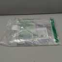 CISSOOK Clear Glitter Star Case for MacBook Air 13.6 inch 2025 2024 2022 Release A3240 A3113 A2681, Glossy Sparkly Hard Shell Case with Keyboard Cover Type C Adapter for MacBook Air 13.6" M2 M3 M4