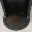 Small Single Serve Coffee Maker, Fast Brew One Cup Coffee Machine for K Cup and Grounds, 6 to 12 oz. Brew Sizes, Capsule Coffee Machine with Descaling Reminder and Viewing Tank, Black (9.45 Inches)