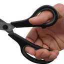 Westcott 8" Straight Stainless Steel Soft Handle Scissors, Assorted Colors, Pack of 15