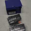 Forzik LC404 LC404BK Ink Cartridges Replacement Compatible for Brother LC404XL LC-404 for MFC-J1205W MFC-J1215W MFC-J1205W XL Printer (2 Pack, Black)