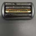 Braun Electric Shaver Head Replacement Part 94M, Compatible with Series 9 Pro and Series 9 Electric Razors for Men, Silver (1 Count (Pack of 1))