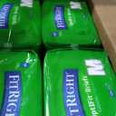FitRight Adult Incontinence Briefs, Diapers with Tabs, Ultra Absorbent, Medium, 32in to 44in, 80 Count