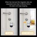 Door Alarms for Kids Safety, 6 Pack 120dB Pool Alarm Sensor for Doors and Windows, Window Alarms for Home Security, Burglar Intruder Entry Alert for Toddlers Personal Security