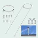 Roof Bracket Support Kit, Suitable for All Chimney Pipes with A Diameter of 6-14 Inches, with Wind and Snow Stability, Including All Installation Accessories